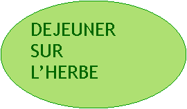 Ellipse: DEJEUNER
SUR
L’HERBE
