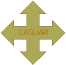 Fl�che � quatre pointes:      CAGLIARI